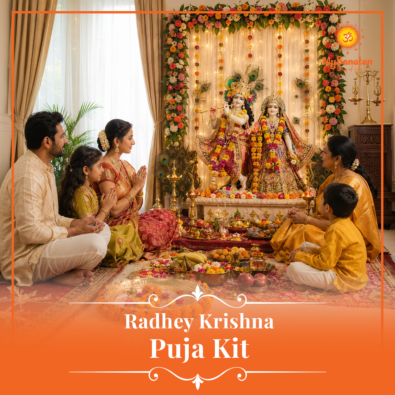 Radhey Krishna Puja Kit